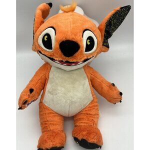 Build a Bear Disney Stitch Halloween Hugs Orange Plush Heartbeat Scented Lights